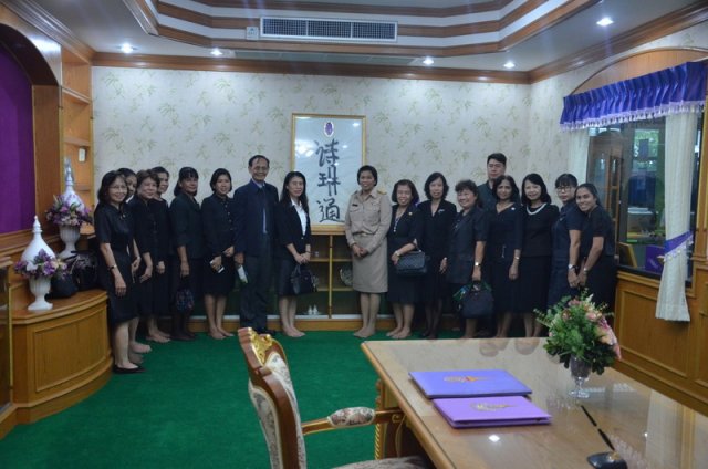 พิธีต้อนรับท่านรอง สู่รั้วเขียว-ขาว 